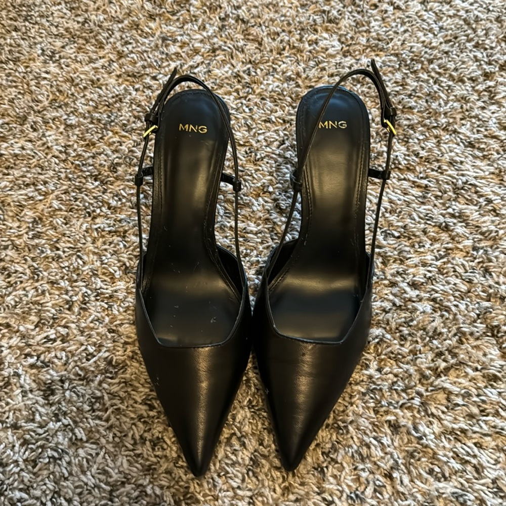 Mango Heeled Sling Backs